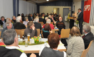 Begrüßung durch 1. Vorsitzender Klaus Fleischmann - Fotograf Ralf Jakob